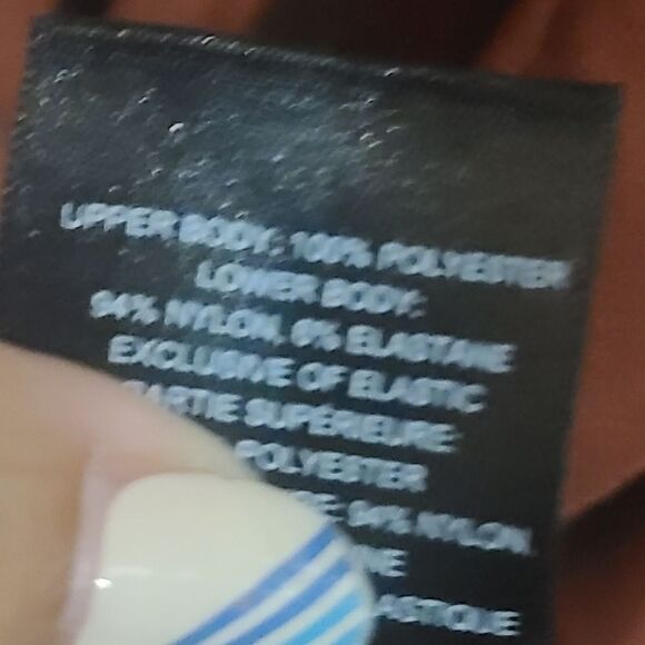 Aritzia Babaton Rust Plunging Deep V Bodysuit - Picture 6 of 9